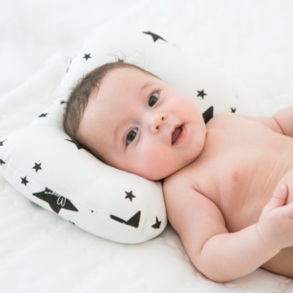Almohada para Bebé Anti Cabeza Plana Cuidado Recién Nacido GENERICO