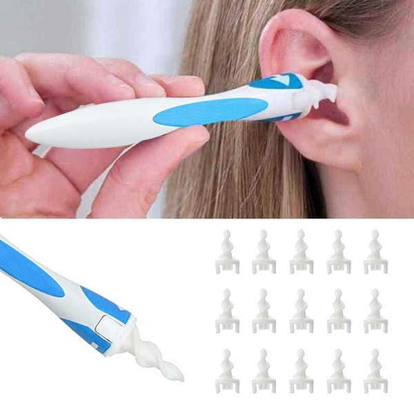 Limpiador de Oídos de Silicona con 16 Punteros Milgenial