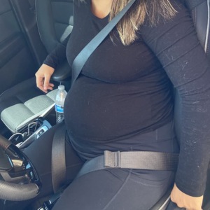 Embarazada coche cinturón ajustador para mujer embarazada