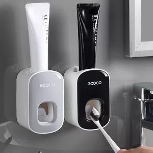 distributeur automatique de dentifrice, distributeur de dentifrice, distributeur de dentifrice mural, distributeur de dentifrice électrique