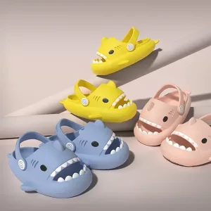 chanclas para niños, chanclas tiburón, chanclas monas, chanclas antideslizantes