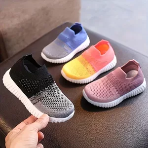 zapatos para niños, zapatillas para niños, zapatillas slip-on, zapatillas de malla, zapatos deportivos, zapatos de verano