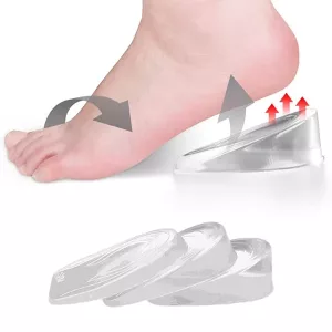 elevador de talón, plantillas para zapatos para altura, plantillas de gel para el talón, taloneras de gel