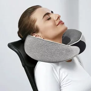 almohada de viaje, almohada de viaje para el cuello, almohada de avión, almohada de viaje de espuma viscoelástica, cojín para el cuello