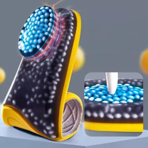 Plantillas Deportivas de Absorción de Impacto Espuma Viscoelástica Insertos para Zapatos