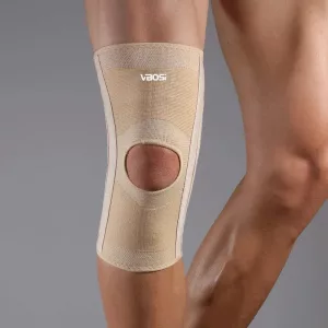 Manga de soporte para rodilla de alta elasticidad
