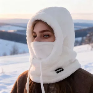 balaclava hat, winter balaclava hat, hooded hat, scarf hood, hat hood