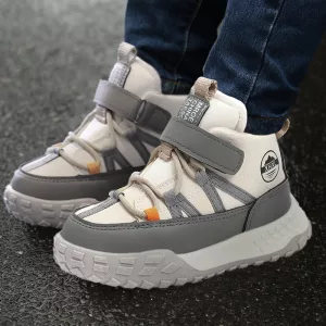 kids sneakers, plush shoes, kids snow boots, kids warm shoes